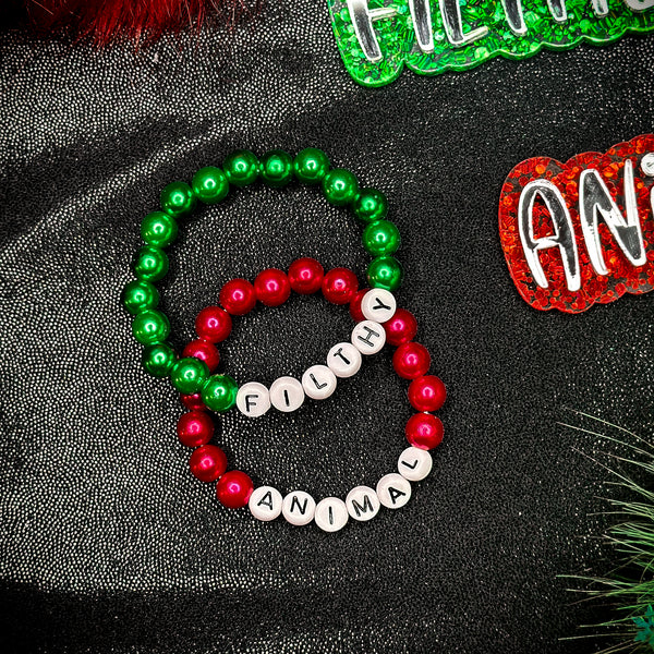 Filthy Animal bracelets