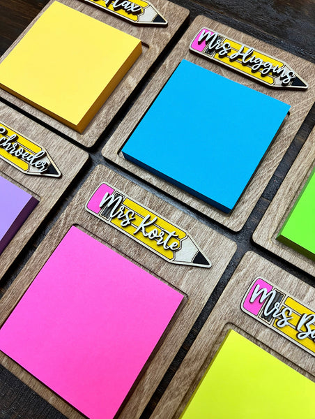 Teachers Sticky Notes Gift