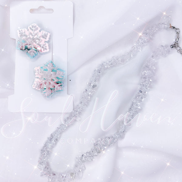 Crystal Chip Necklaces