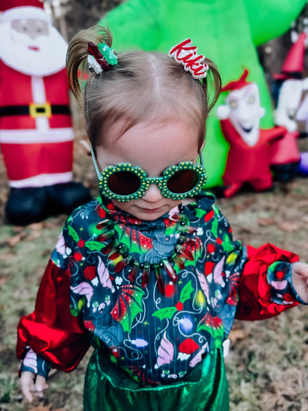 Festive Christmas crystals