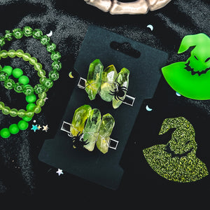 Boogie Man crystal clips