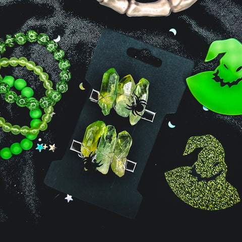 Boogie Man crystal clips