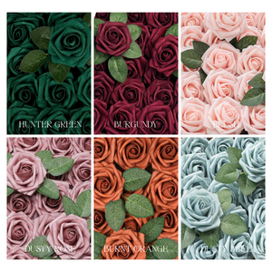 Rose Hair Clips (12 colors available!)