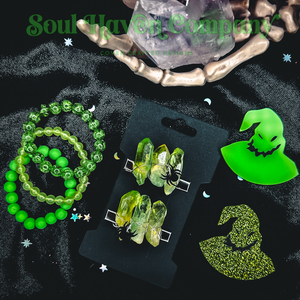 Boogie Man crystal clips