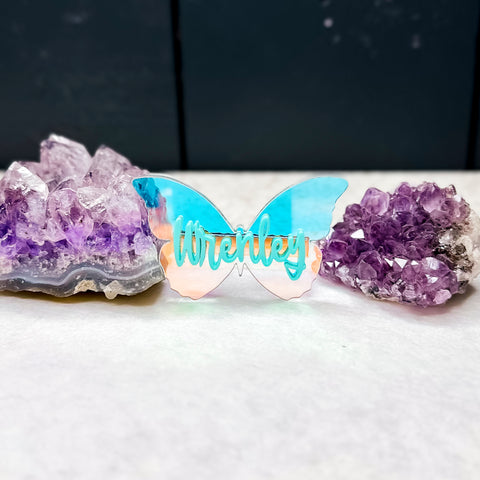 Butterfly Name Clip