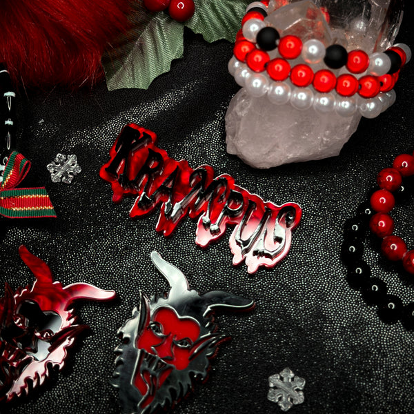 Red Krampus (word) Clip