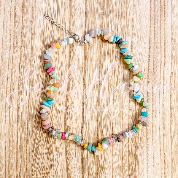 Crystal Chip Necklaces