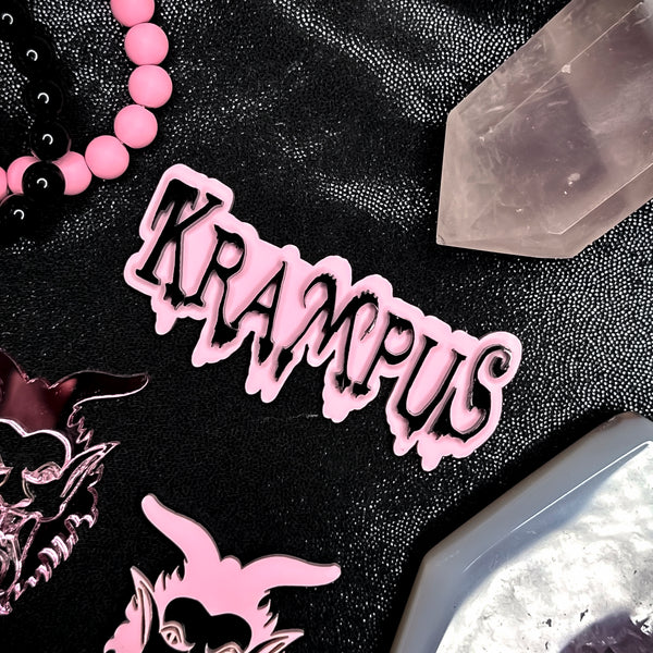 Pink Krampus (word) Clip