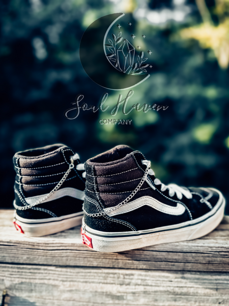 Single Silver shoe/boot chain