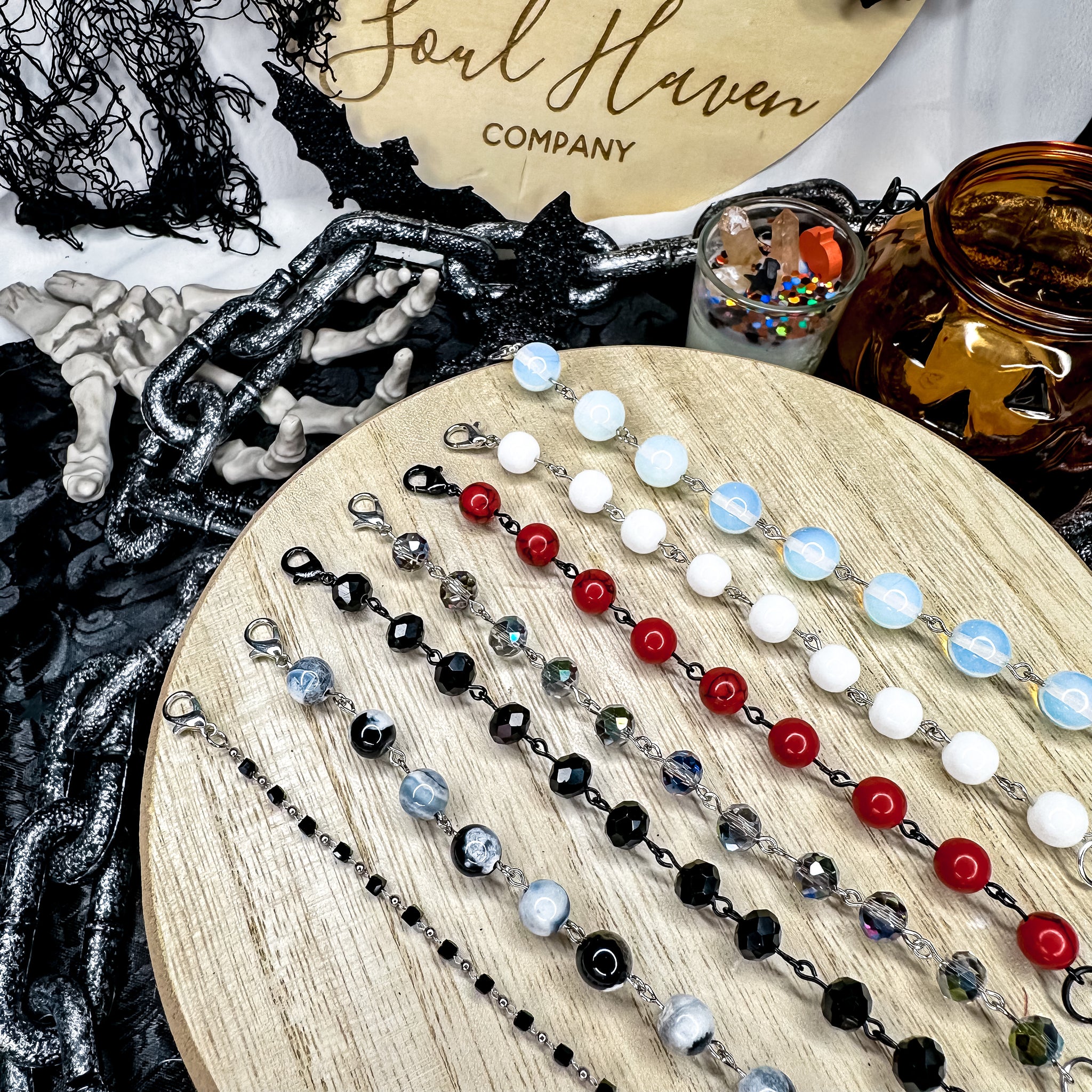 Beaded clasp Bracelets & Necklace staples