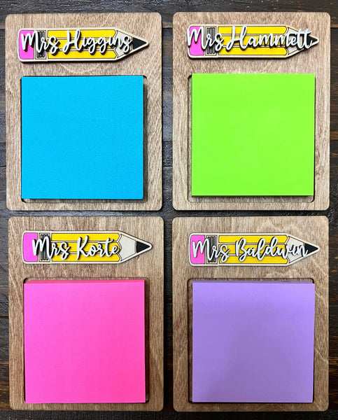 Teachers Sticky Notes Gift