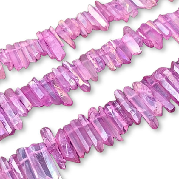 Chunky Crystal Bracelet: pink