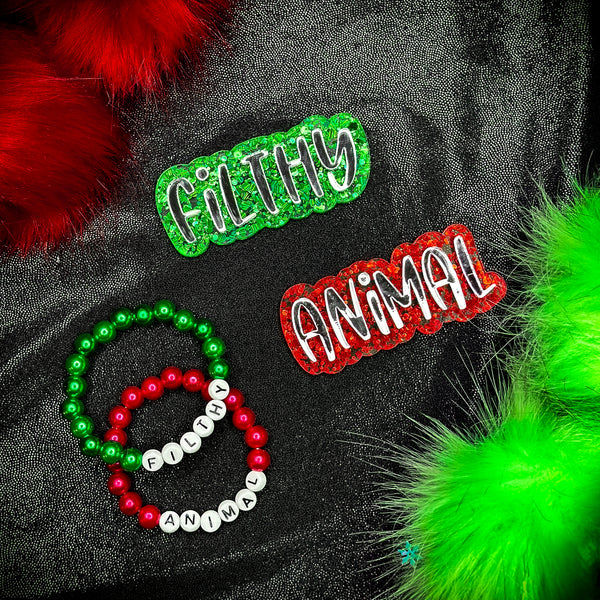 Filthy Animal bracelets
