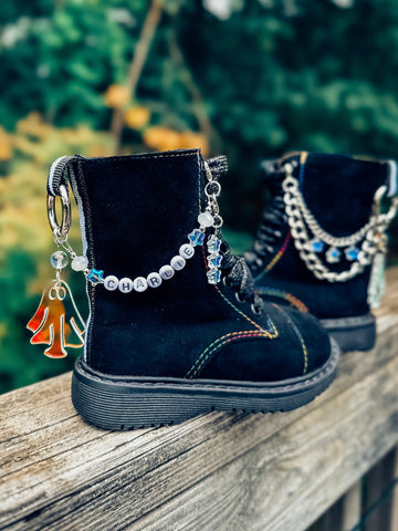 Beaded Name Boot/Shoe Chain