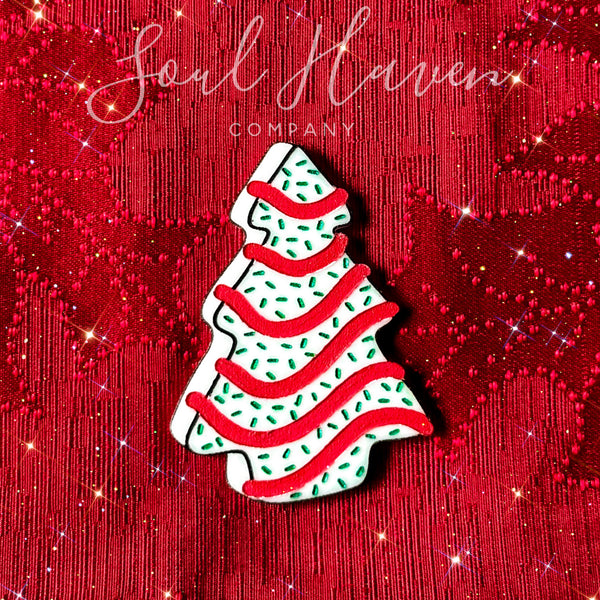 Christmas Tree Cake Clips