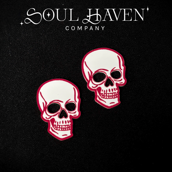Skull clips (more colors!)