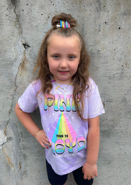 Rainbow Crystal Points hair clips