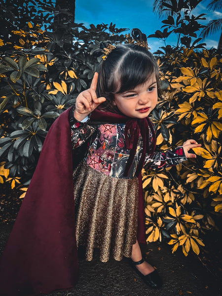 Golden Crystal Clips