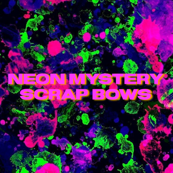 Mystery Neon Scrap Bows