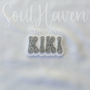 Glitter Hair Clip (NEW COLORS!)