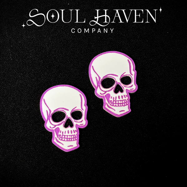 Skull clips (more colors!)