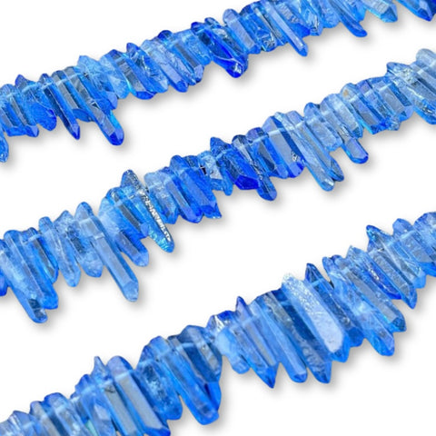 Chunky Crystal Bracelet: blue