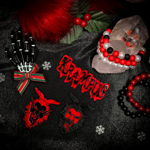Red Krampus (word) Clip