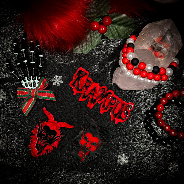Red Krampus (word) Clip