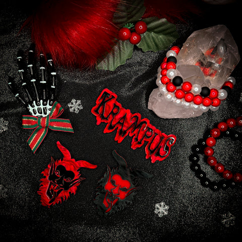 Red Krampus (word) Clip