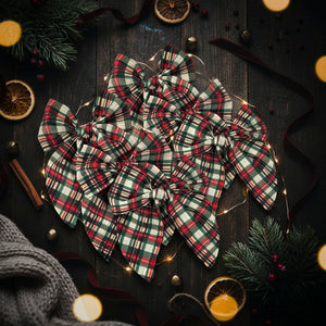 Soleil XXL sailor bows: Plaid