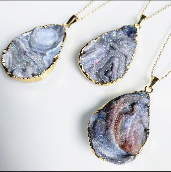 Teardrop Galaxy Druzy