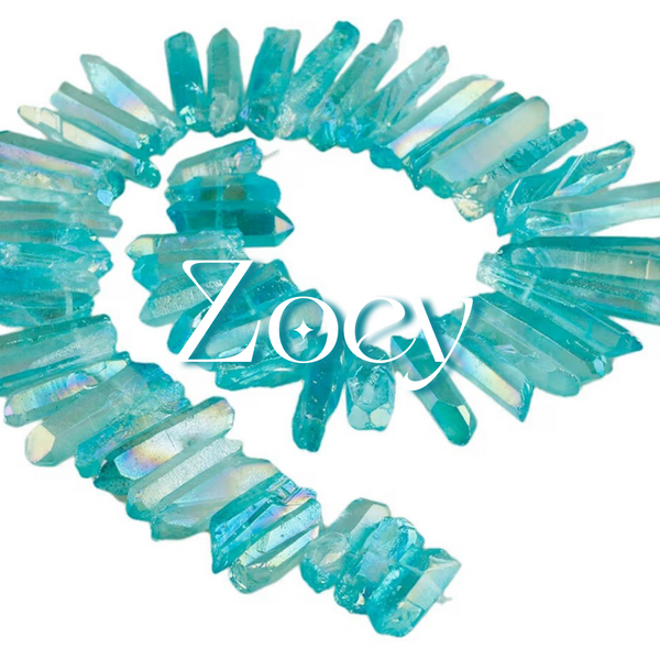 Zoey Crystal Clips