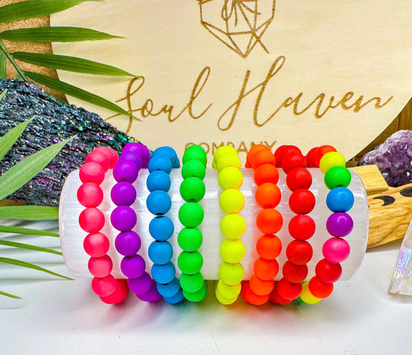 SHC original Matte Neon stack set of 7