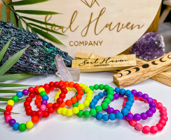SHC original Matte Neon stack set of 7