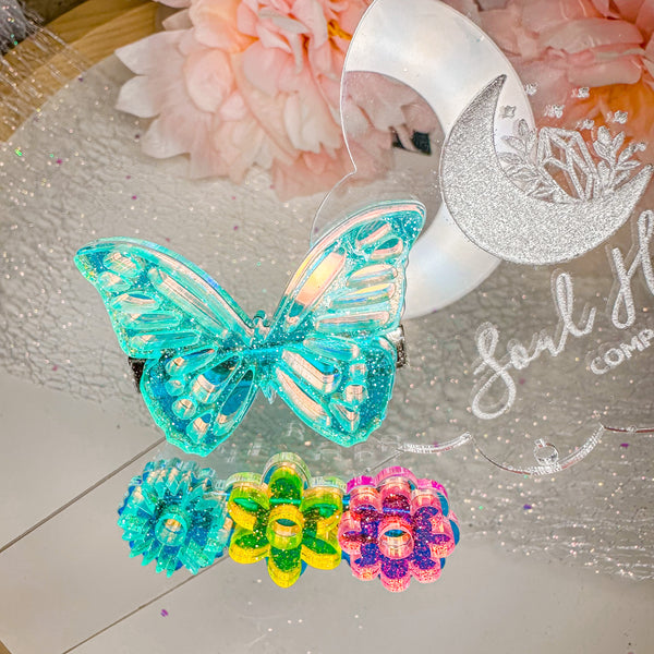 Flower Hair Clip