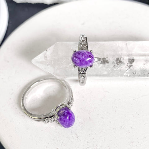 Charoite Ring