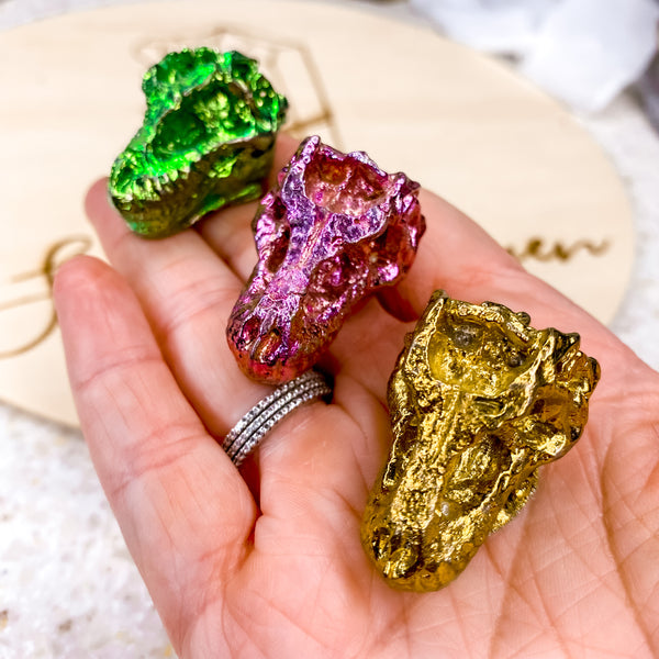 Bismuth Skulls