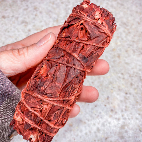 Dragons Blood Sage Smudge Wand