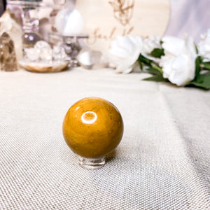 Yellow Jasper Sphere