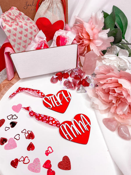 Valentine’s name tags